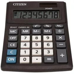 Citizen Αριθμομηχανή Απλή CMB801 8 Ψηφίων σε Μαύρο Χρώμα